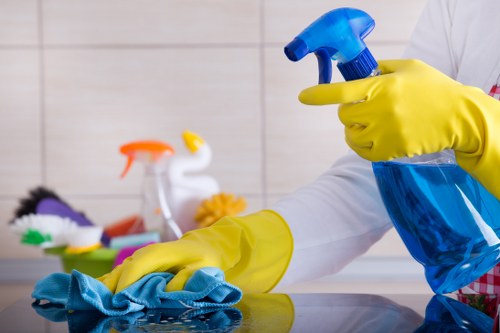 Deep cleaning service in a Balham home kitchen