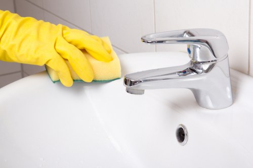 Move in cleaning team preparing a Balham home for new occupants