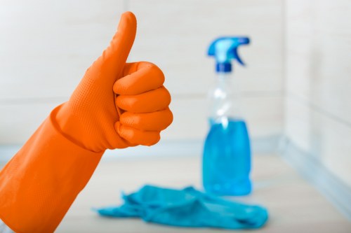 Sustainability-focused carpet cleaning operations supporting local recycling and reuse