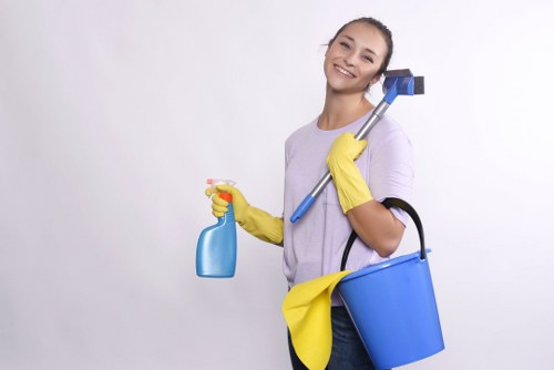 Professional curtain cleaning service in a Balham home