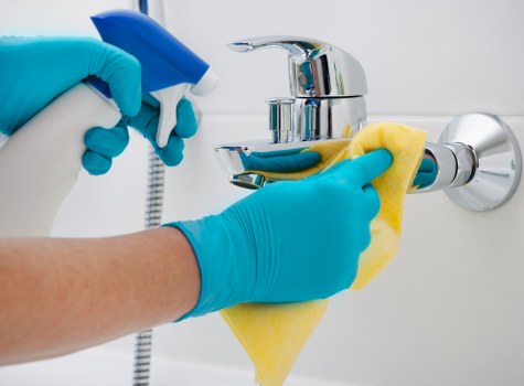 Local communal area cleaning for apartment buildings