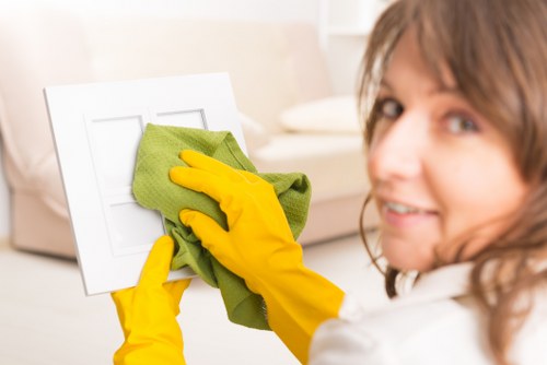 Professional gutter cleaning in Balham near nearby residential streets